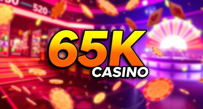 Experiência completa de cassino e apostas no 65K