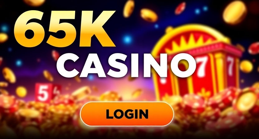 Registro fácil e Login Extremamente Conveniente no 65K