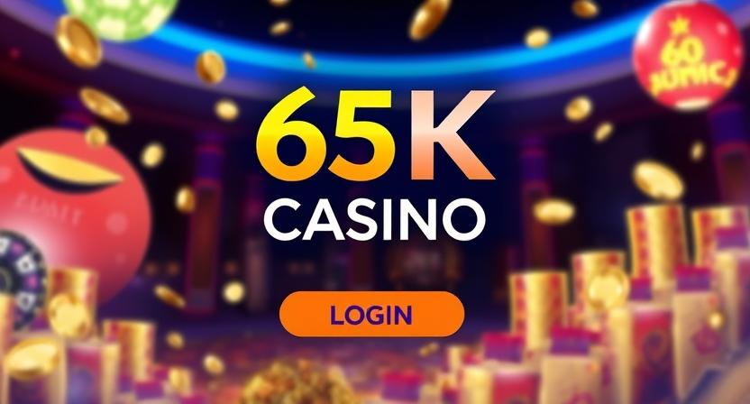 Registro fácil e Login Extremamente Conveniente no 65K